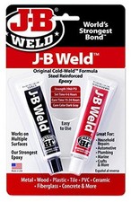 J B Weld 8265S Cold Weld High Strength Epoxy for Metal Plastic Repairs 2 oz