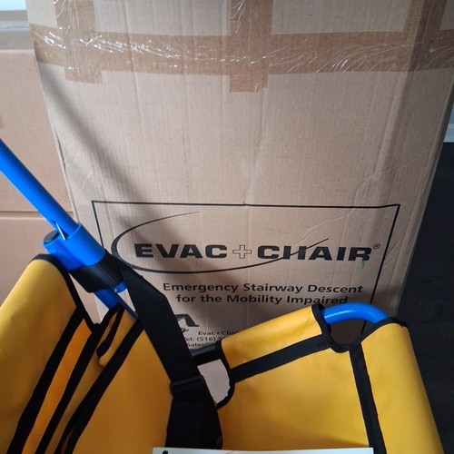 EVAC-CHAIR 300H EMERGENCY EVACUATION STAIR CHAIR 400 LB CAPACITY NEW - Picture 4 of 6