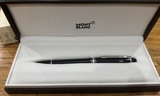 Montblanc Meisterstück P145 Platinum Line Fountain Pen Black W/Box MB106521 (F)