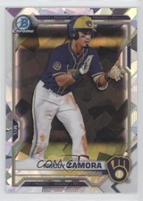 2021 Bowman Chrome Prospects Atomic Refractor Freddy Zamora #BCP-2 0vt8