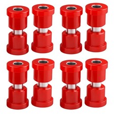Leaf Spring Bushing Kit For Club Car Ds 1981-up Replaces 1012303 1015583red