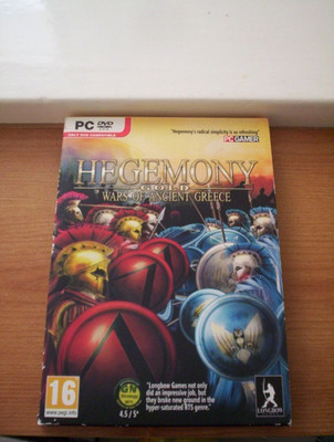 Hegemony Gold Wars Of Ancient Greece PC DVD-ROM gebraucht guter Zustand