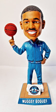Muggsy Bogues Charlotte Hornets NBA Basketball Bobblehead 30 Years