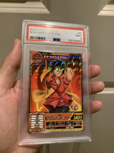 PSA 9 2013 ONE PIECE ONEPY TREASURE WORLD VOL.2 31 MONKEY D. LUFFY Z STYLE