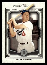 Duke Snider 2013 Topps Museum Collection Green #/199 #74 Brooklyn Dodgers ESE