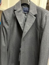 mens new Braveman  top coat size S