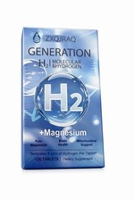 ZXQJRAQ H2 Molecular Hydrogen  Magnesium Tablets 120ct Hydrogen Water