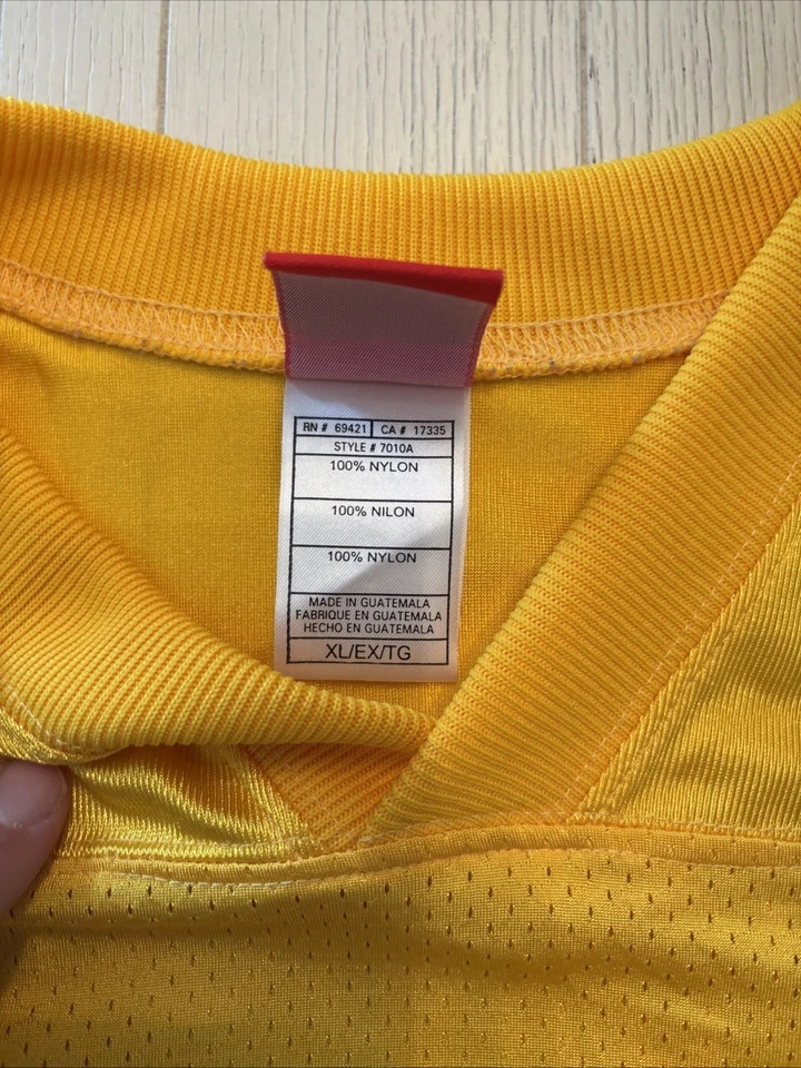 Camiseta Minnesota Vikings Randy Moss. The Jersey Is A Vintage Reebok Modelo GG - Imagem 2 de 4