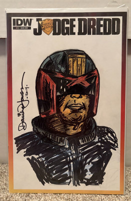 Judge Dredd #1 Sketch Cover
