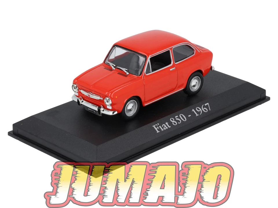 RBA20 voiture 1/43 RBA Italie IXO : FIAT 850 1967 - Photo 1/4
