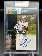 2023 Upper Deck Clear Cut Connor Bedard ROOKIE AUTO 1/1 ON CARD