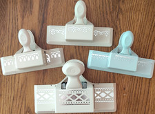 Martha Stewart Border Paper Punches Set of 4 - diamond scalloped flower loops