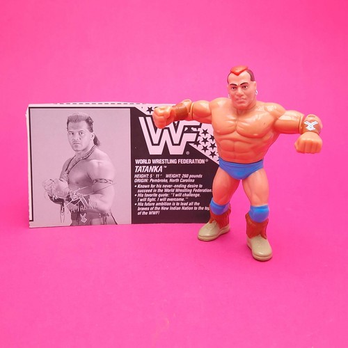 WWF HASBRO ? TATANKA Vintage Wrestling Figure ? Or...