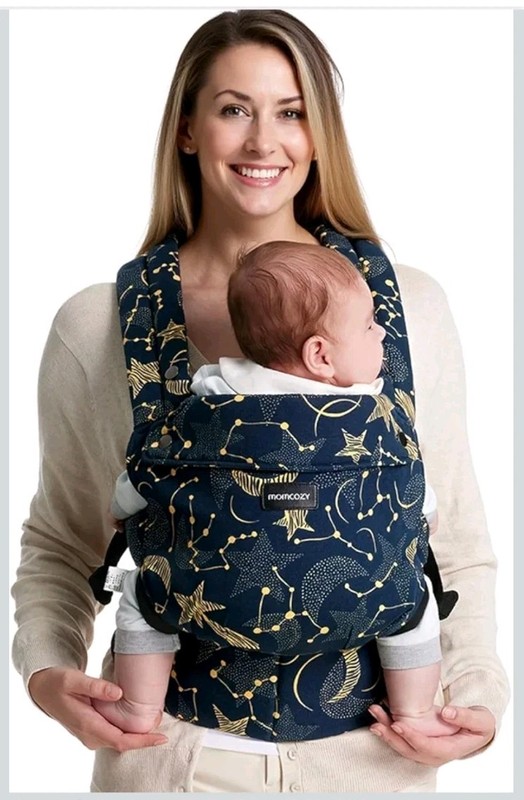 Momcozy Baby Carrier Ergonomic Cozy Lightweight Carrier 7-44lbs, Starry Night