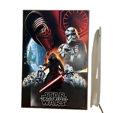 Star Wars The Force Awakens Villains Wood Poster Plaque 19" X 13" Silver Buffalo