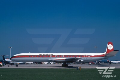 Aircraft Photo 4 x 6 G-BDIX DH.106 Comet 4C Dan-Air London, 1970s