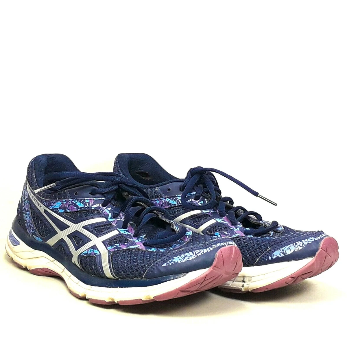 Tênis asics gel excite 4 feminino - cinza e cheap azul