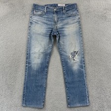 Adriano Goldschmied Jeans Mens 33R Denim The Matchbox 33x30 Blue Slim Straight