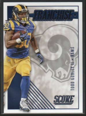Todd Gurley 2016 Score Franchise #30  St. Louis Rams  Georgia Bulldogs