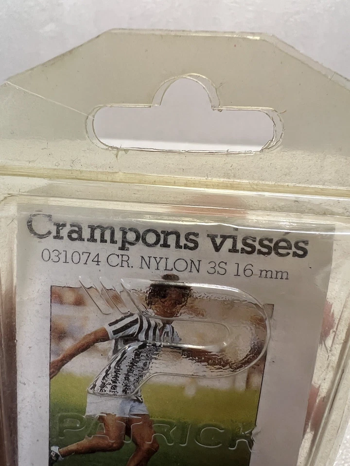 TACOS DE FÚTBOL PATRICK DE COLECCIÓN TACOS CLAVOS PASADORES CRAMPONES VISSES NYLON 16 MM Foto 2 de 4