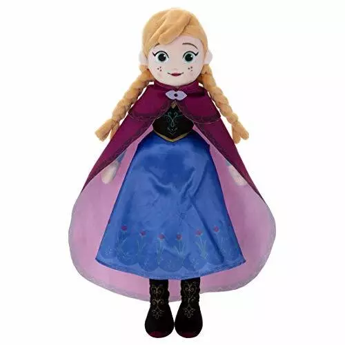 Disney Character Hugto Friends Anna Plush Toy Height 36cm doll stuffed toy