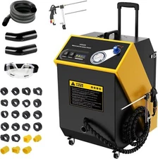 Walnut Sand Blaster Cleaner Car DUal-Mode Engine Clean Machine 23 Adapters 1800W