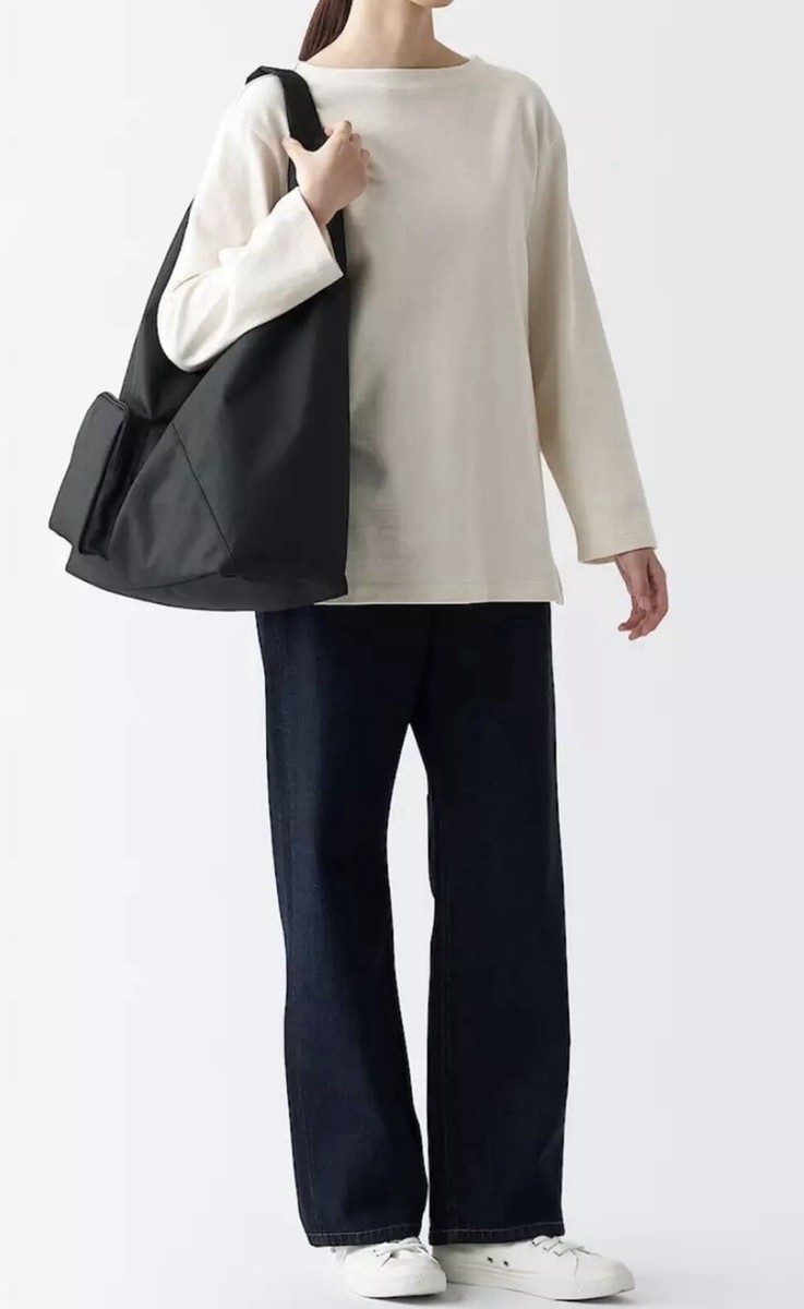 MUJI water repellent one shoulder bag black from Japan | eBay