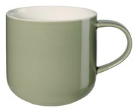 Asa Selection Coppa Kaffeetasse Tasse Kaffee Porzellan GrüN Weiß 400 Ml