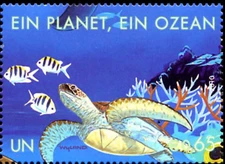 UN Vienna #Mi651 MNH 2010 One Planet One Ocean [472c]