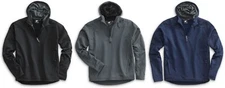 White Bear Performance Hoodie Windshirt Long Sleeve 1/4 Zip Wind Shirt 4670