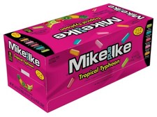 24 caramelle aromatizzate assortite alla frutta assortite 24x Mike & Ike Tropical Typhoon Minis 22 g