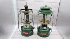 Lot of 2 1978 Coleman 220J  & 1963 Coleman 220E Lanterns Parts Not Working