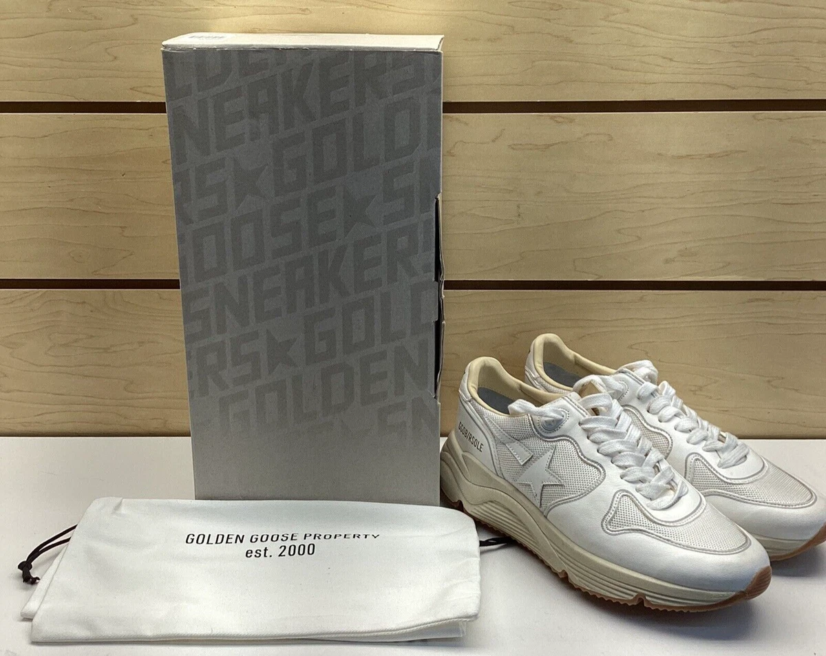 golden goose sneakers 37 running sole - Womans- Optic White (NEW WITH BOX)