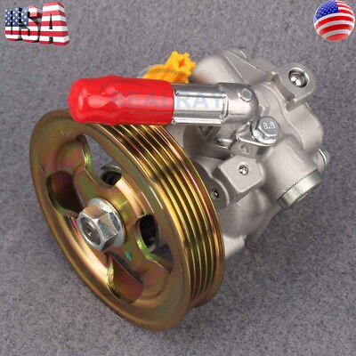 #ad #ad Power Steering Pump w Pulley for 2004 2007 Subaru Impreza WRX STI 2.5L 2.0L H4 $85.99