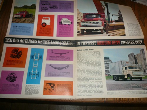 Camionetas Chevrolet 1964 de línea completa modelos gasolina y diésel - vintage - Imagen 4 de 6
