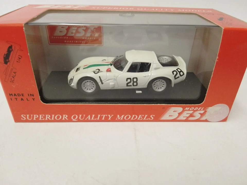 Best Model Alfa Romeo TZ2 #28  De Leoni Di Bona Monza 1967 1/43 9118 - Immagine 2 di 3