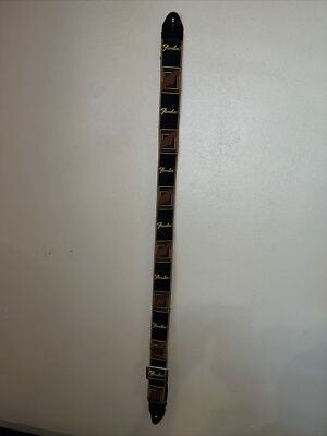 Vintage Fender Classic Case Candy Ace Style Woven Electric Guitar Strap Retro