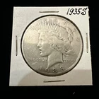 1935-S Peace Dollar VF- XF Details*Better Date!