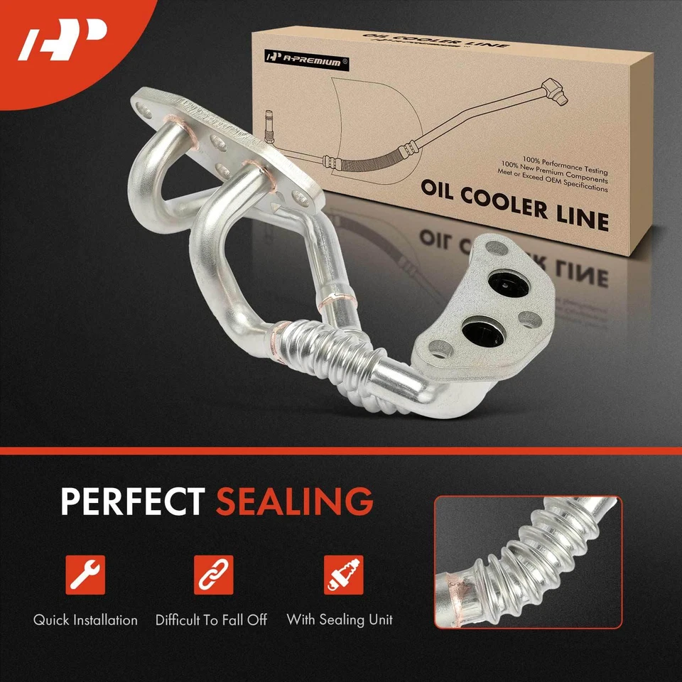 Línea de enfriador de aceite de motor para Toyota Sienna 2016-2020 Highlander 2016-2021 V6 3,5 L Foto 2 de 4