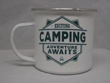History & Heraldry Personalized Tin Mugs CAMP...