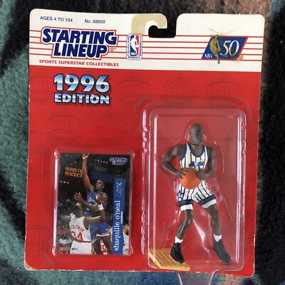1996年 NBA オールスター フィギュア starting line レア 1996 Kenner Starting Lineup NBA Shaquille O'Neal (Orlando Magic