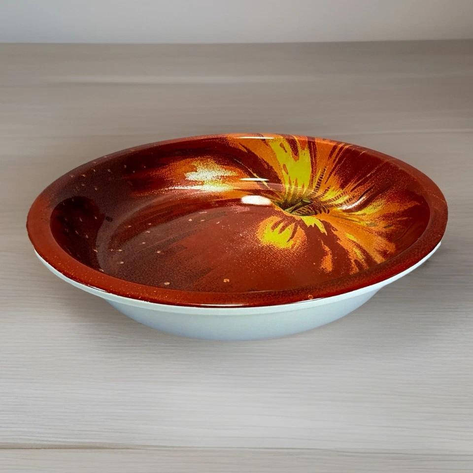 4pc Lot John Derian Target Large Melamine Tray & Plate, Apple Pie Plate, Matches - Image 3 of 4