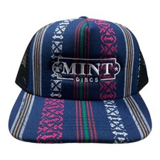 Perks and Re-creation Mint Trucker Hat (Aztec) Disc Golf