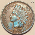 1904 Indian Head Penny Cent