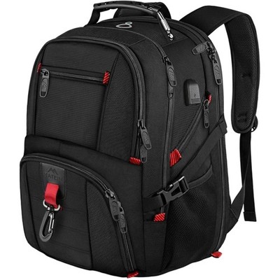 Laptop Rucksack 50L , 17.3 Zoll, Schultertasche, Business Schwarz