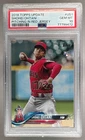 9472 Shohei Ohtani 2018 Topps Update #US1 Pitching Red Jersey Rookie RC PSA 10