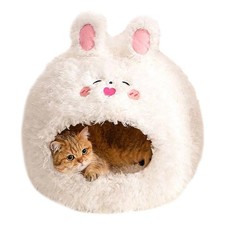 Cat Bed for Indoor Cats Large Cat Bed Cave Durable Cat Tent Bed with Removabl...