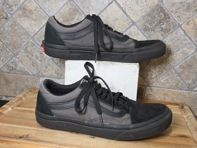 Vans Mens 8.5 Woman 10 M Old Skool Off The Wall Sneakers Suede Canvas Ultra Cush
