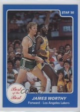 1986 Star Best of the Best James Worthy #15 HOF 17a5