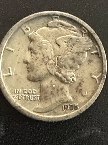 1925 P Mercury Dime XF